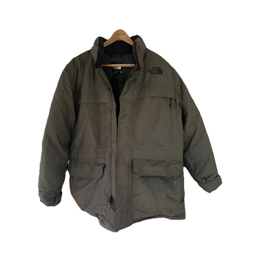 XL The North Face Jacket Mens Olive Green McMurdo Parka Goose Down  NO  hood